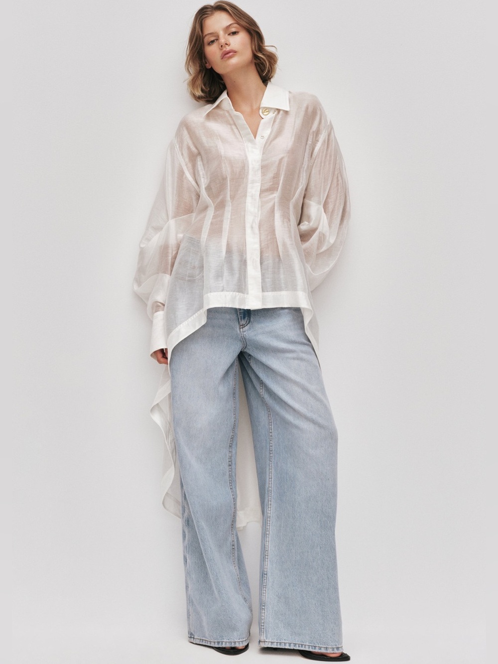 Aje NWOT MURPHIE LONG SHIRT